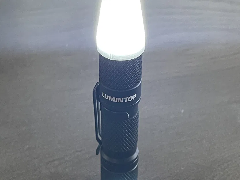 Giá đỡ và bộ khuếch tán cho đèn pin Lumintop Tool AA - Image 2