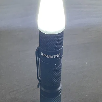 Giá đỡ và bộ khuếch tán cho đèn pin Lumintop Tool AA