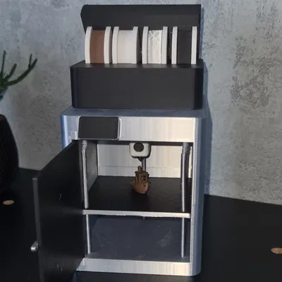 Mô hình mini máy in Bambulab X1C tỷ lệ 1:5