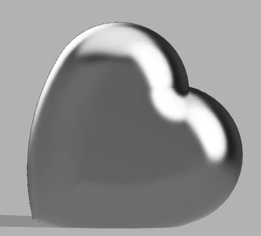 Mô hình trái tim 3D: Trái tim đặc, rỗng và hộp trái tim - Image 1