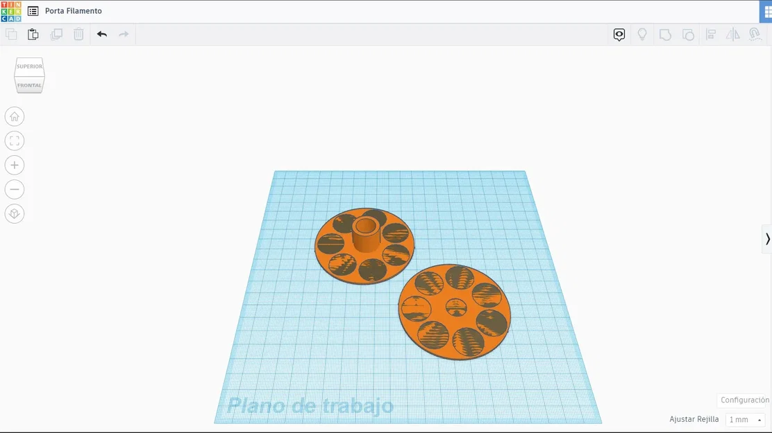 Giá đỡ cuộn filament nhỏ gọn cho máy in 3D - Image 2