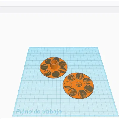 Giá đỡ cuộn filament nhỏ gọn cho máy in 3D