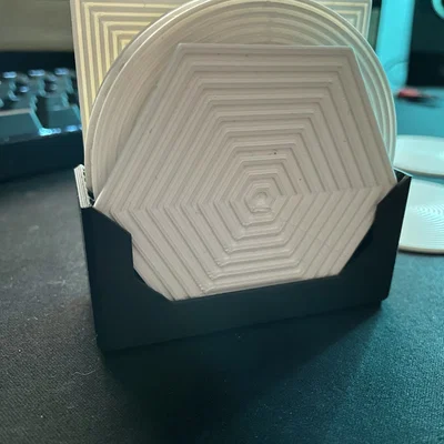 Bộ lót ly với 6 thiết kế khác nhau