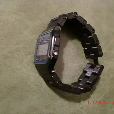 Dây đồng hồ Casio để in 3D khi dây gãy