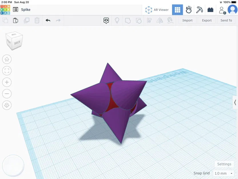 Spike - Mô hình nhân vật gai độc đáo trong nghệ thuật 3D - Image 1