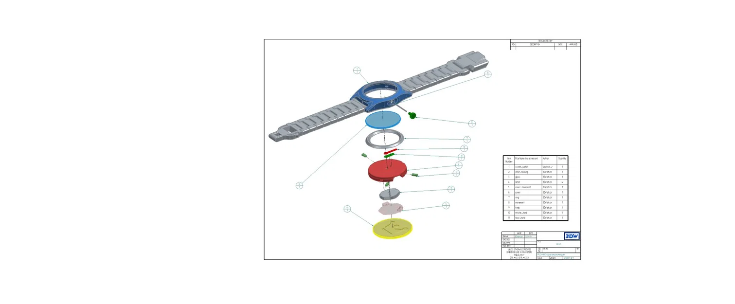 Đồng hồ in 3D thời trang và tùy chỉnh cho mọi dịp - Image 2