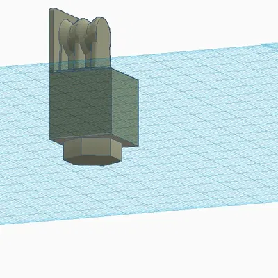 Giá đỡ cho đèn LED SKYDRAG 40 cm trên máy in PRUSA MK3