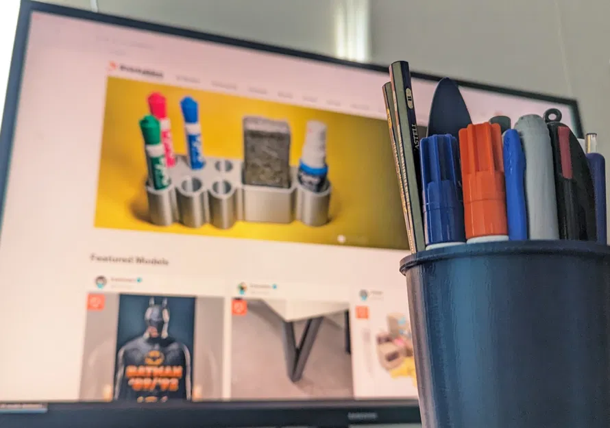 Cốc bút hình nắp bút Penception cho văn phòng - Image 2