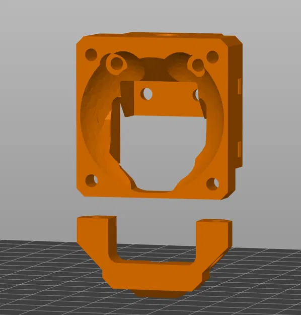 Giá đỡ Hotend tiêu chuẩn MK8 cho hệ thống công cụ Eva 2.4 - Image 1