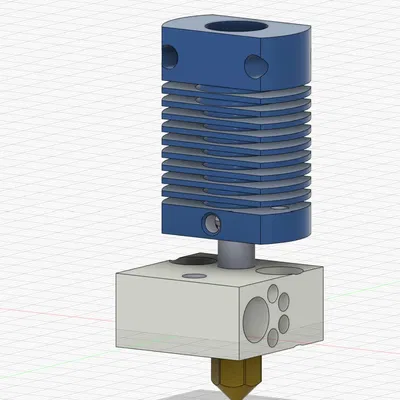 Giá đỡ Hotend tiêu chuẩn MK8 cho hệ thống công cụ Eva 2.4
