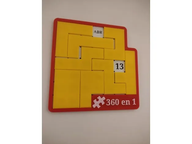 Bộ xếp hình 365 ngày với thiết kế đổi màu - Image 2