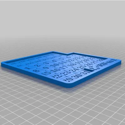 Bộ xếp hình 365 ngày với thiết kế đổi màu