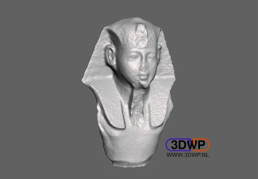 Tượng Pharaon Ai Cập từ Bảo tàng Anh 3D Scan - Image 1