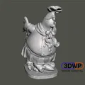 Tượng gà 3D với khả năng giữ chai - Thumbnail 1