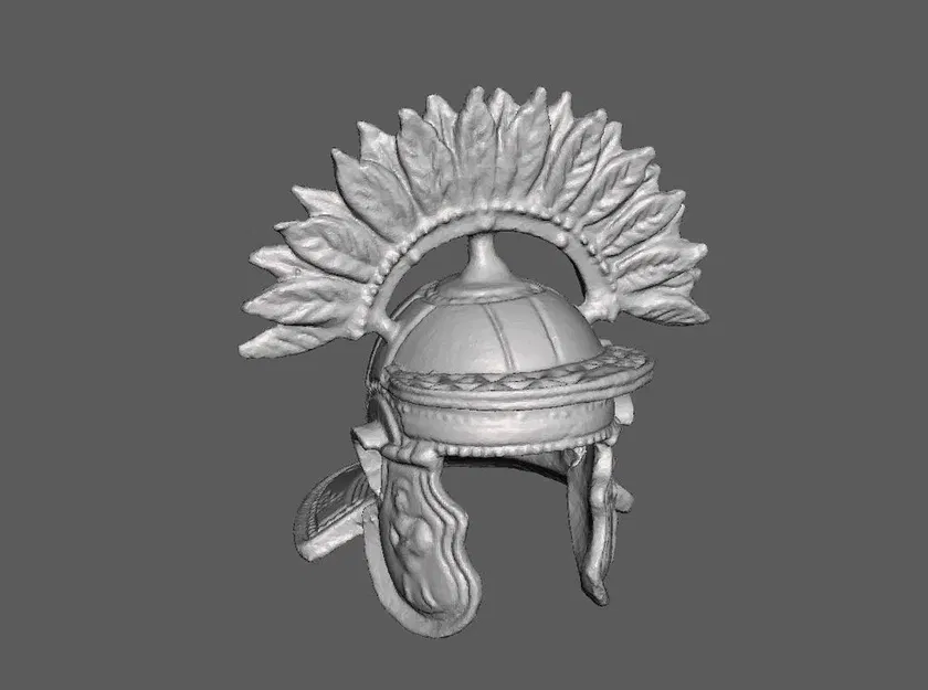 Mũ bảo hiểm Centurion La Mã được quét 3D - Image 2