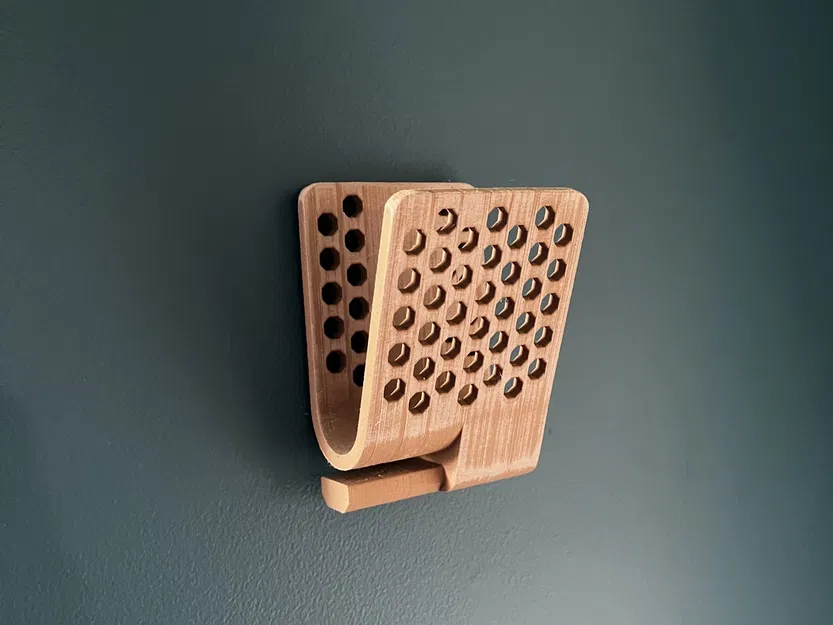 Giá treo ví và chìa khóa treo tường nhỏ gọn - Image 2