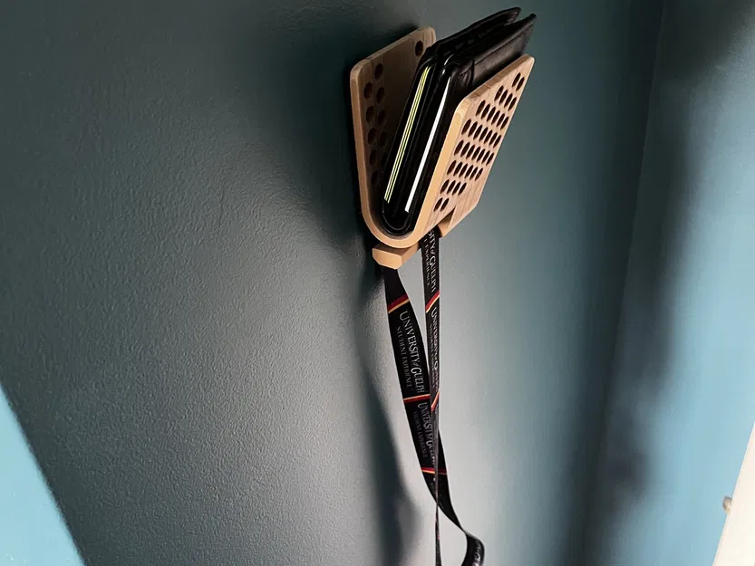 Giá treo ví và chìa khóa treo tường nhỏ gọn - Image 5