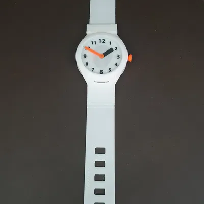 Đồng hồ in 3D chức năng với dây đeo mềm mại