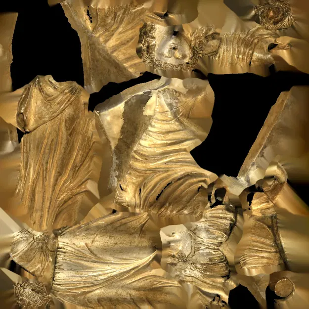 Tượng Agrippina - Tượng La Mã quét 3D - Image 3