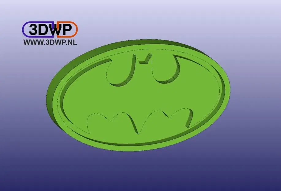 Giá treo tường biểu tượng Batman 3D - Image 1