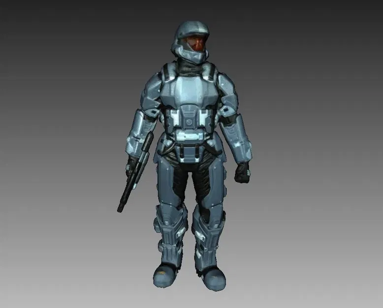 Nhân vật lính ODST trong Halo 3 được quét 3D - Image 1