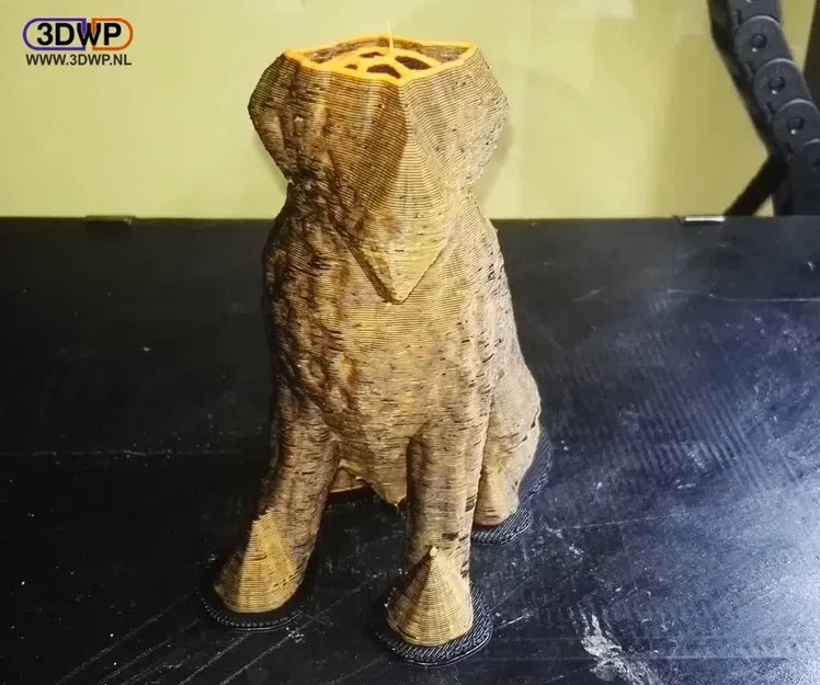 Labrador hai màu phong cách Low Poly và Voronoi - Image 3