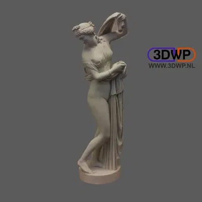 Tượng thần Aphrodite quét 3D từ bộ sưu tập Cast