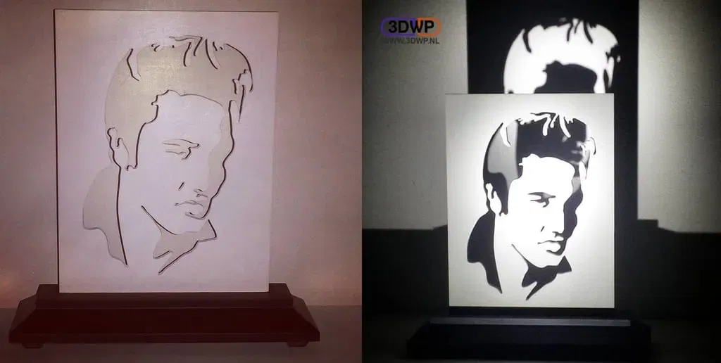 Silhouette Elvis Presley kỷ niệm 40 năm ngày mất - Image 1