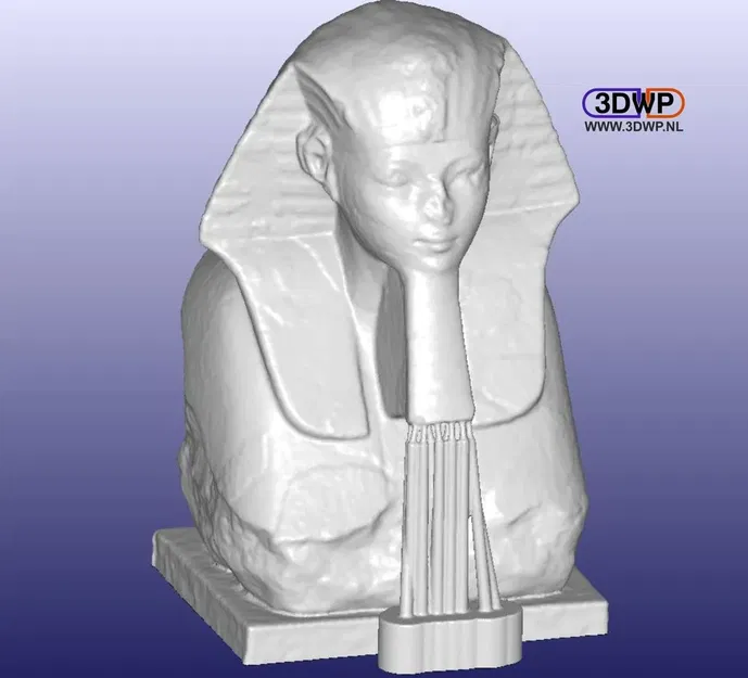 Tượng nhân sư Hatshepsut quét 3D - Image 2