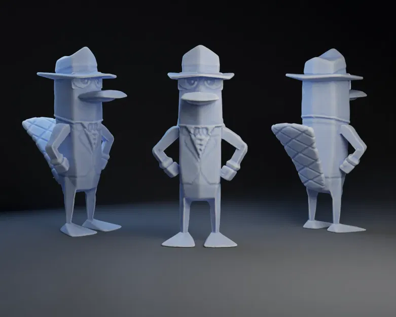 Perry the Platypus trong bộ tuxedo sang trọng - Image 1