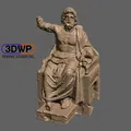 Tượng thần Zeus in 3D với thiết kế có thể in được - Thumbnail 1