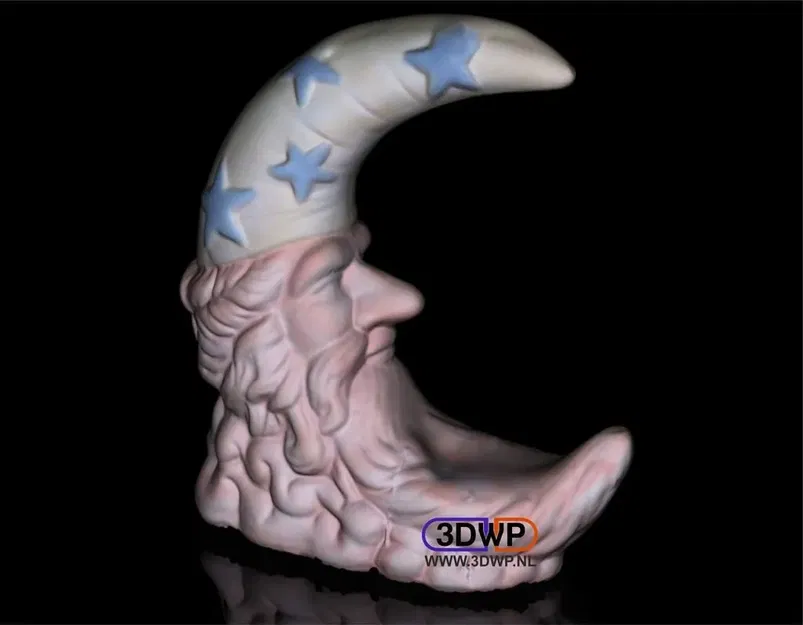 Tượng hình mặt trăng quét 3D từ máy quét LMI FlexScan3D - Image 1