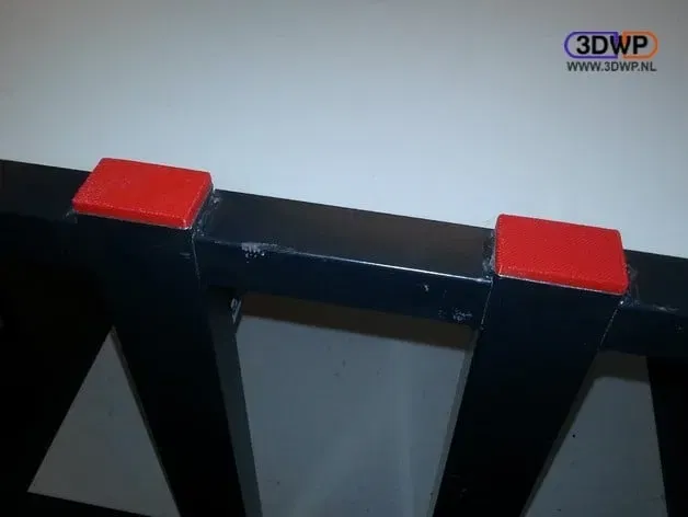 Nắp ống hình chữ nhật 25X40 mm cho bàn làm việc - Image 1