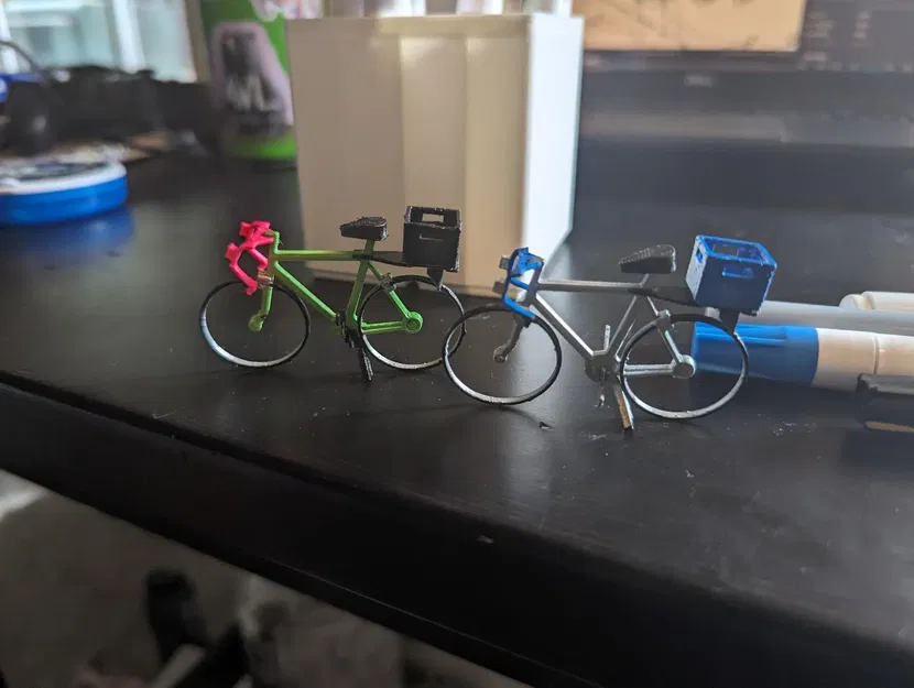 Mô hình xe đạp đường phố khung thép tỉ lệ 1:25.4 - Image 1