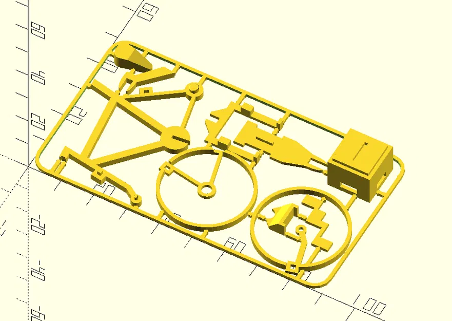 Mô hình xe đạp đường phố khung thép tỉ lệ 1:25.4 - Image 2