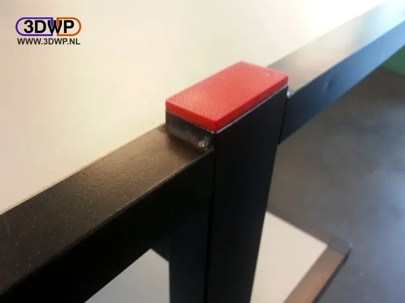 Nắp ống hình chữ nhật 25X50 mm cho bàn làm việc - Image 1