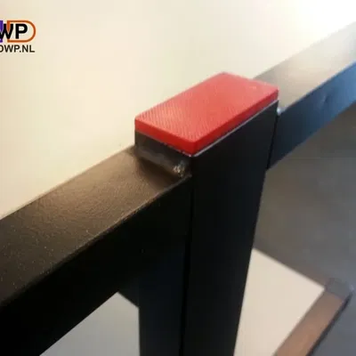 Nắp ống hình chữ nhật 25X50 mm cho bàn làm việc