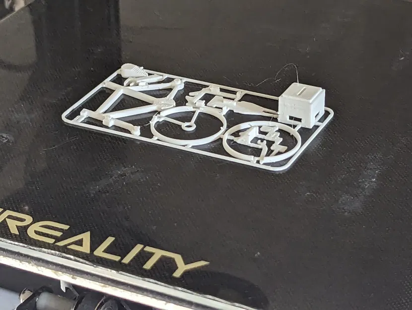 Mô hình xe đạp đường phố khung thép tỉ lệ 1:25.4 - Image 4