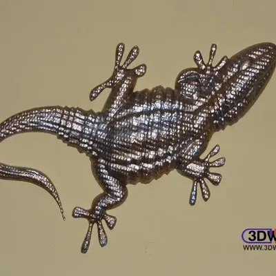 Gecko treo tường độc đáo với thiết kế cải tiến