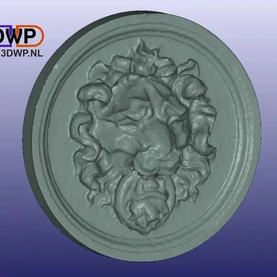 Mặt nạ đầu sư tử treo tường