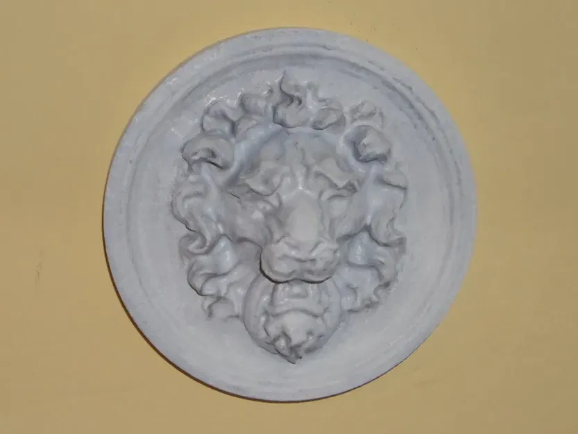 Mặt nạ đầu sư tử treo tường - Image 4