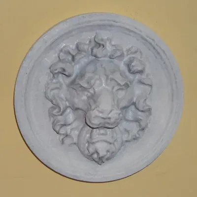 Mặt nạ đầu sư tử treo tường