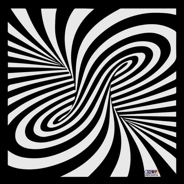 Hiệu ứng xoáy 3D lithophane độc đáo - Image 1