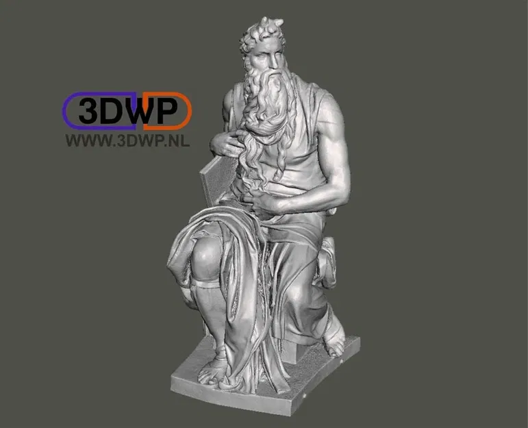 Tượng Moses của Michelangelo được quét 3D - Image 1