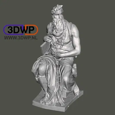Tượng Moses của Michelangelo được quét 3D
