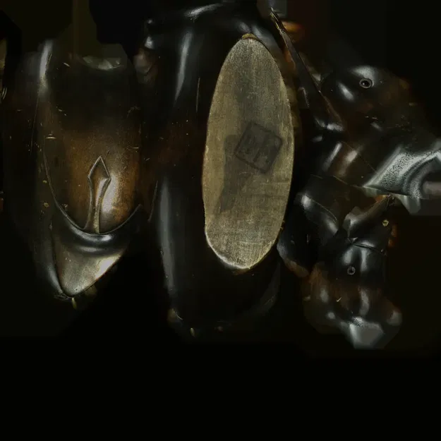 Mô hình vịt giả cổ điển quét 3D màu sắc - Image 3