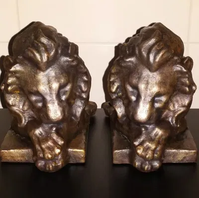 Tượng sư tử 3D quét từ tác phẩm điêu khắc ngoài trời