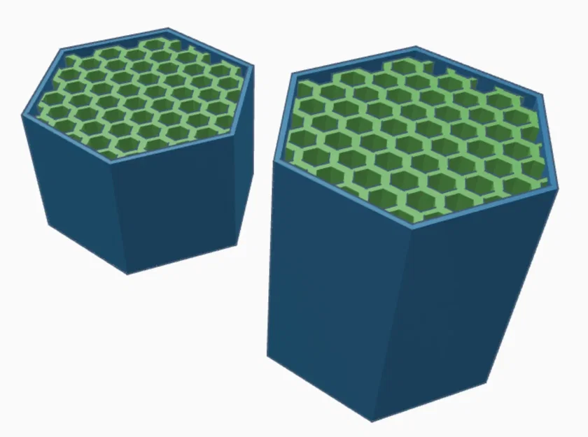 Giá đỡ bút hình lục giác - Tùy chỉnh bằng slicer - Image 1