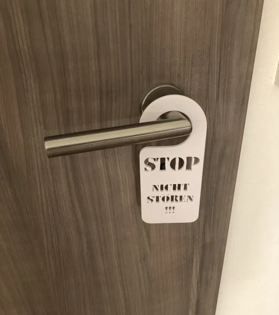 Biển treo cửa "Cấm làm phiền" và "Cấm vào - Image 2