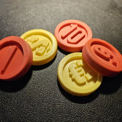 Tiền xu thay thế cho máy tính tiền đồ chơi Fisher-Price